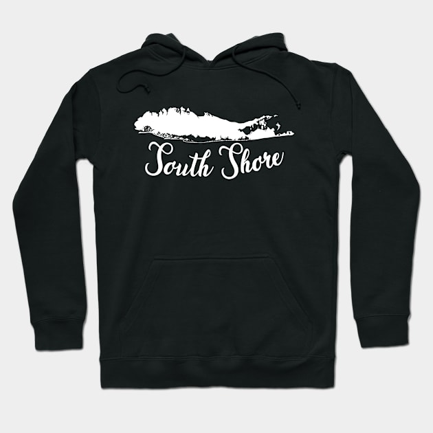 South Shore Script (Dark Colors) Hoodie by Proud Town Tees